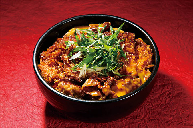 バラとじ味噌カツ丼 ひでかつ